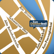 Umgebungskarte zur Ferienwohnung